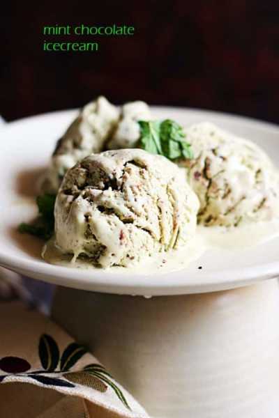 Mint Chocolate Ice Cream