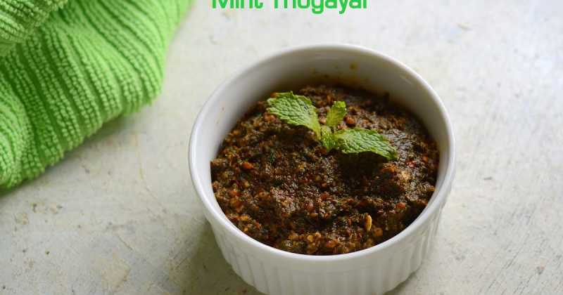 Mint Thogayal | Pudina Thokku For Rice