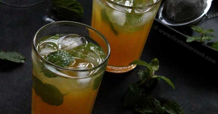 Minty Mango Iced Tea (Virgin)