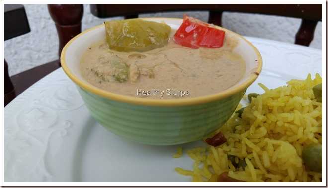 Mirch Ka Salan With Mishti Pulao