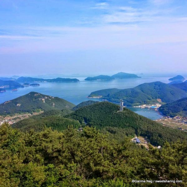 Mireuksan Mountain & Hallyeo Cable Car Tongyeong