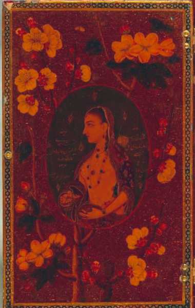 Mirror Case With Mumtaz Mahal In Freer And Sackler Gallery