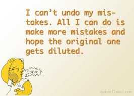 Mistakes!