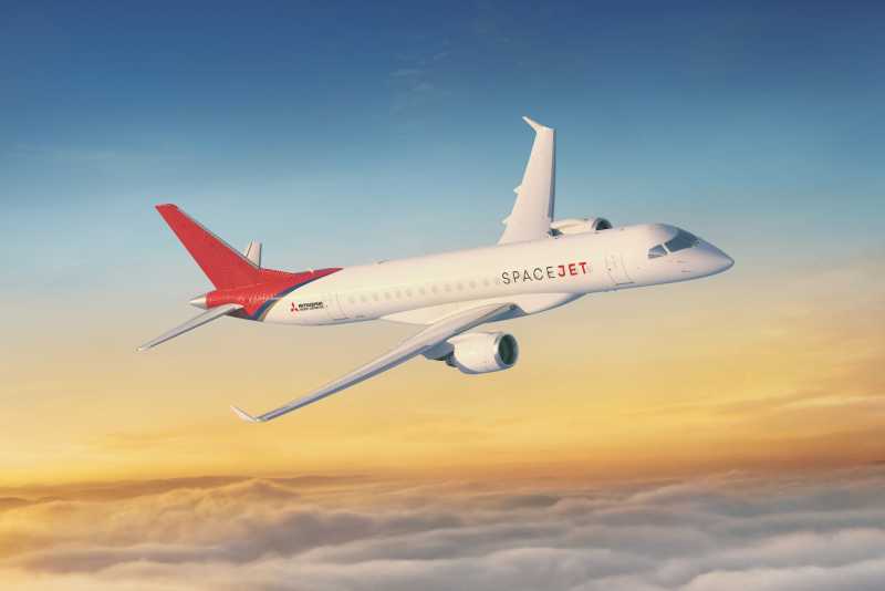 Mitsubishi Renames The MRJ As SpaceJet With Focus On The US Market - Bangalore Aviation