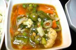 Mix Vegetable Gravy in Garlic Sauce - Chinese style