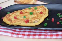 Mixed Fruit Stuffed Mango Pancake