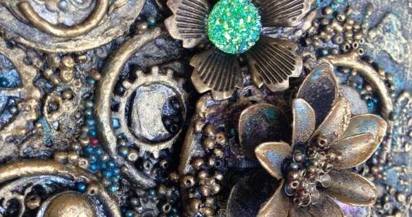 Mixed Media Cardboard Set Of Drawers