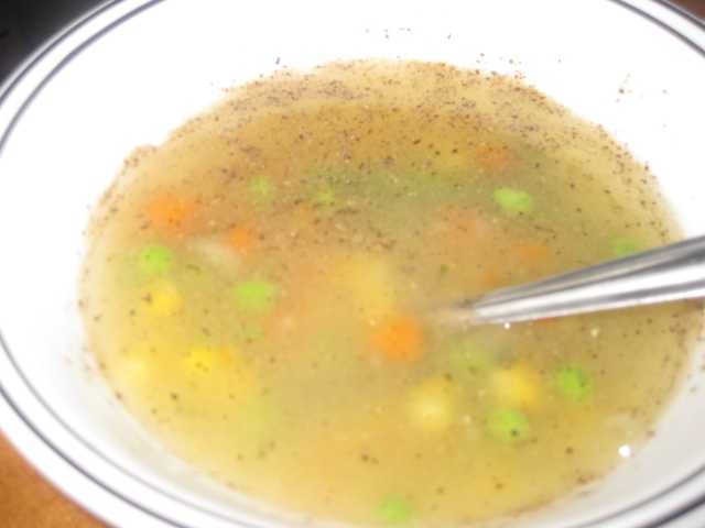 Mixed Veg Corn Soup