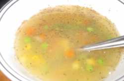 Mixed veg corn soup
