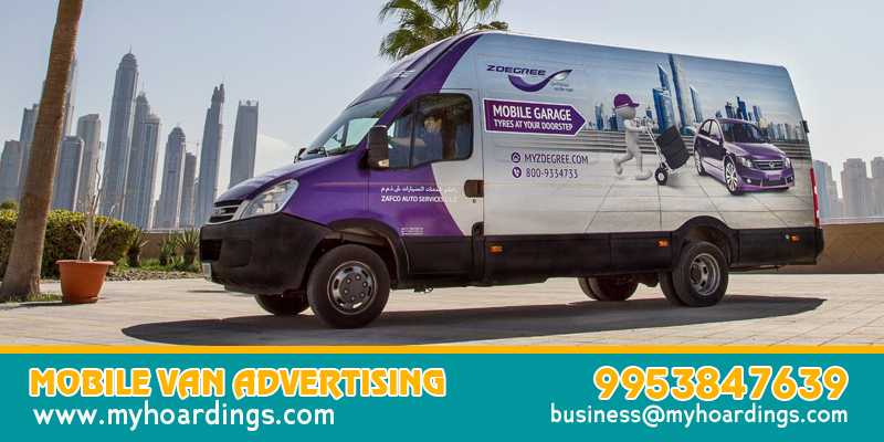 Mobile Van Advertising | Outdoor Advertising Company India,Media Marketing Agency
