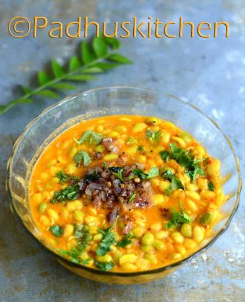 Mochai Kottai Kootu Recipe-Field Beans Kootu