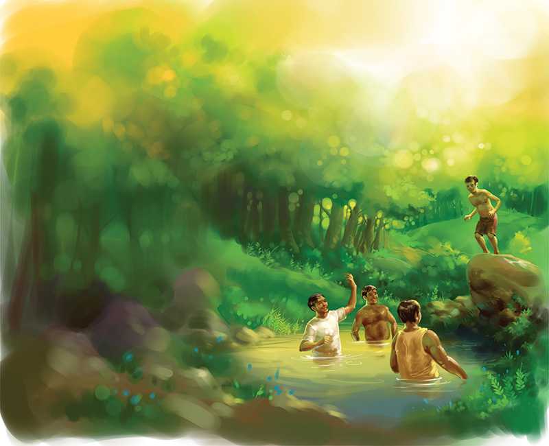 Mon Khushir Collage : Cover And Illustration