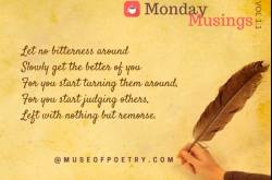 Monday Musings Vol 1.1