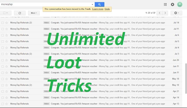 MoneyTap Promo Code: ULT - Get 500 Amazon GV For Each Successful Refer | 10,300/- Proof Added