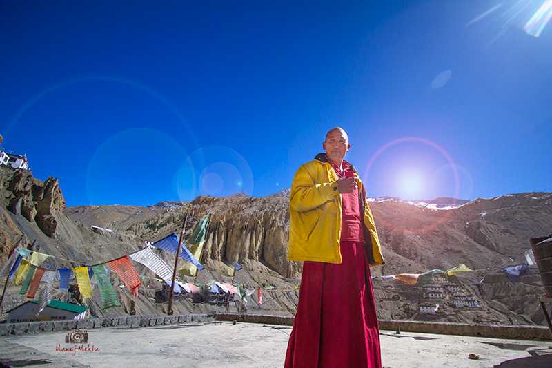 Monk Of Spiti Valley