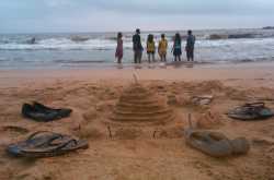Monsoon on the beaches of Gokarna