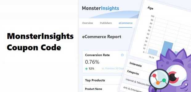MonsterInsights Coupon Code - 45% OFF DISCOUNT - 1 July 2018