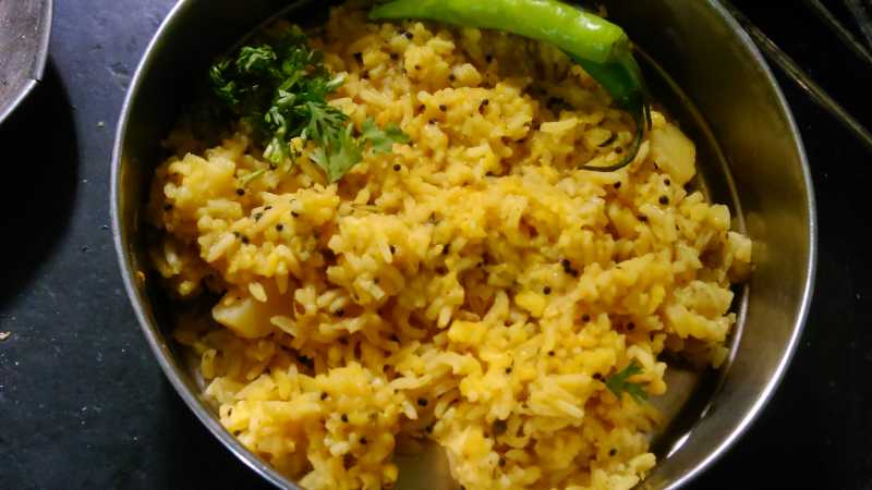 Moong Dal Khichadi Recipe -Marathi