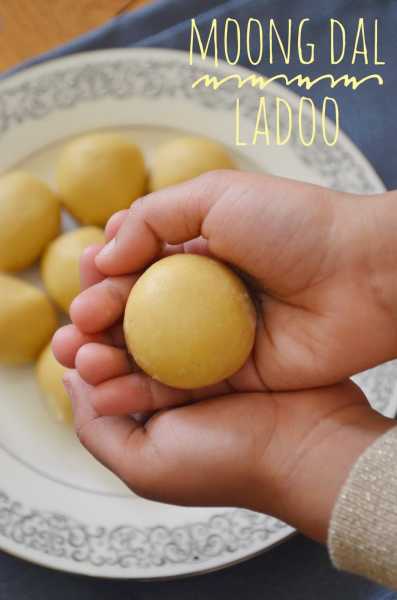 Moong Dal Ladoo