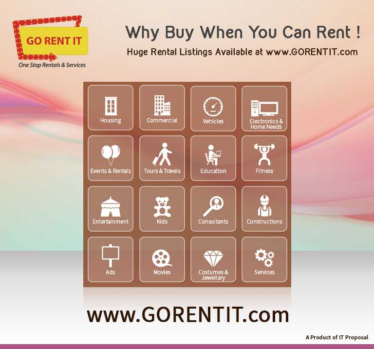 More Than 16 Categories - Www.GORENTIT.com