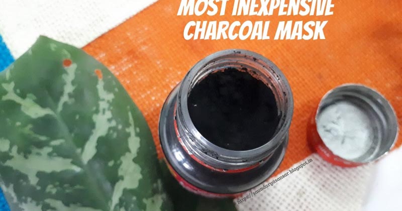Most Inexpensive Charcoal Mask ...for Acne Prone And Oily Skin!