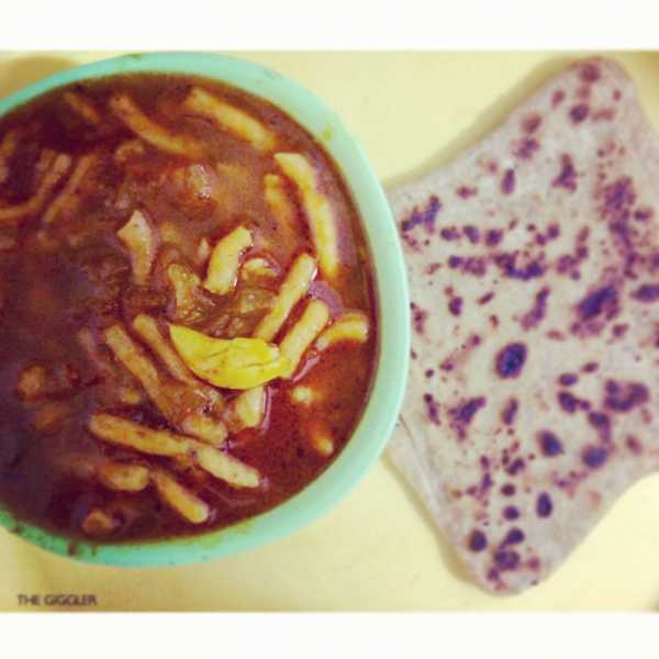 Mote Besan Ke Sev Ki Sabzi (Rajasthani Food Isspecial)