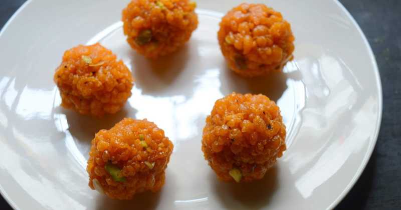 Motichoor Ladoo | How To Make Motichoor Ladoo 