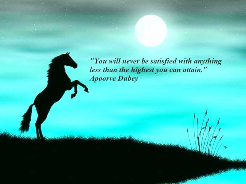 Motivational Thought Of The Week : Apoorve Dubey