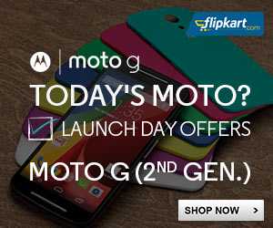 Moto G 2nd Generation Launched With External Memory 32GB