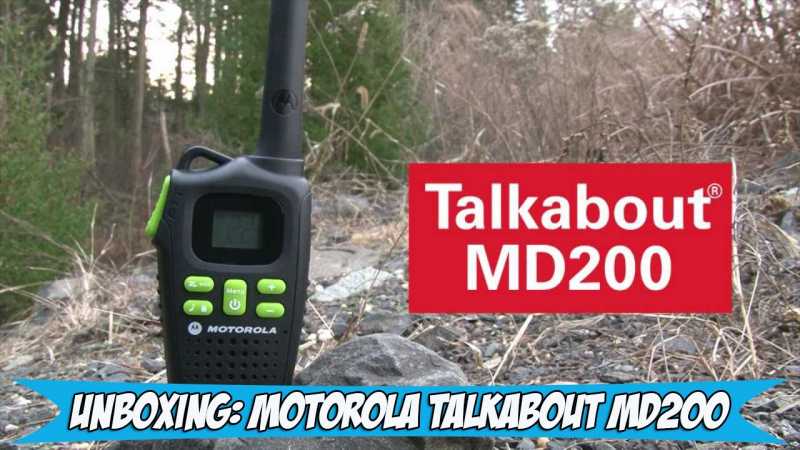 Motorola MD200R Walkie-Talkie Review - Walkie Talkie Reviews