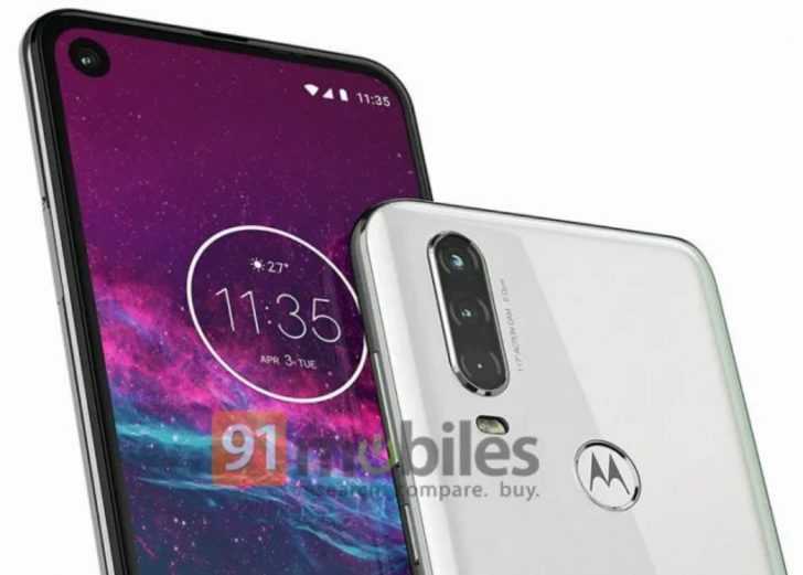 Motorola One Action Renders Reveals Triple Rear Camera Setup