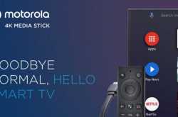 Motorola launched 4K Android TV Stick in India