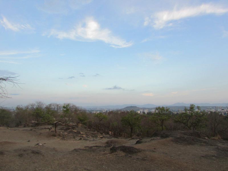 Mountain, Sunrise And Pastry