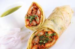 Mouth Watering Food of the Day : Chicken Tikka Rolls
