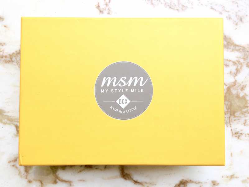 Msm Select Box June 2016 UNBOXING