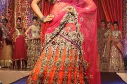 Mugdha Godse Bridal Lehenga Choli at Bridal Couture 2013