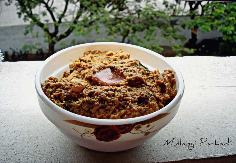 Mullangi Pachadi/ Radish Chutney