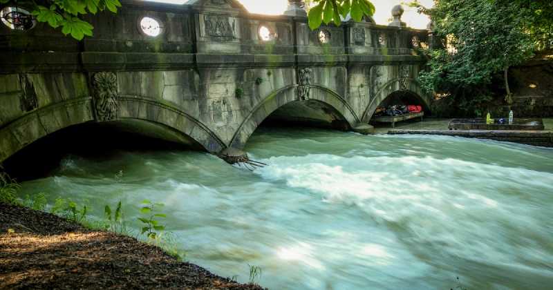 Munich Diaries: Surfboarding In The Middle Of A Garden On The Eisbach Welle