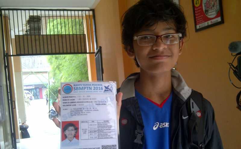 Musa Izzanardi Widjanarko, Peserta SBMPTN Termuda 2016 | Isi Saku