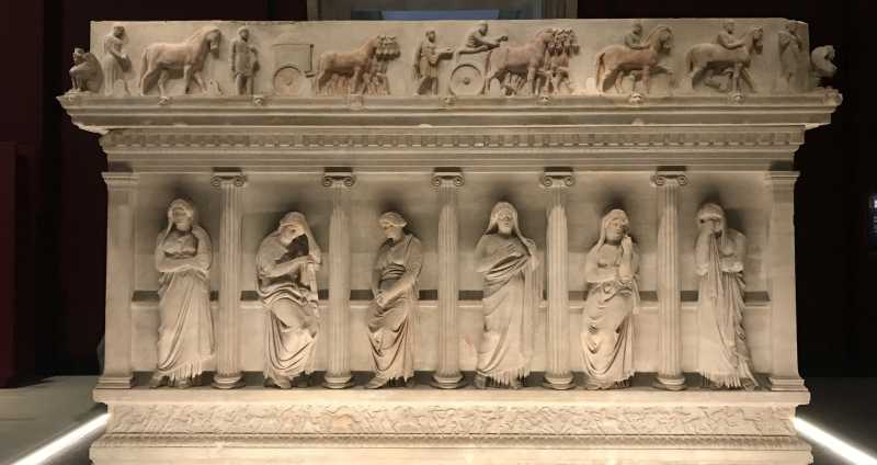 Museum Treasure: Sarcophagus Of The Mourning Women