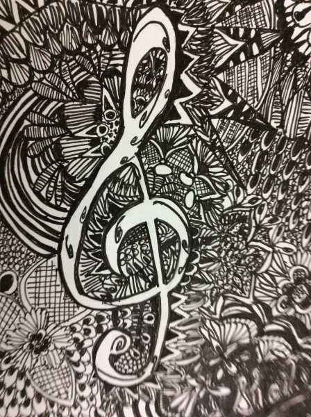 Music Zentangle