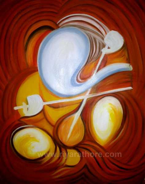 Musical Ganesha I (Abstract)
