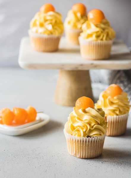 Musk Melon Milkshake Cupcakes - The Cupcake Confession