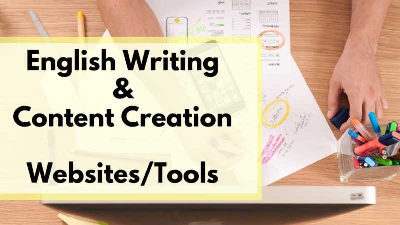 Must-have English Writing, Content Creation Websites/tools - Discover Vibe