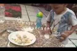 Must watch Funny video 2.5yrs old cutest boy ..making awesome chapatti