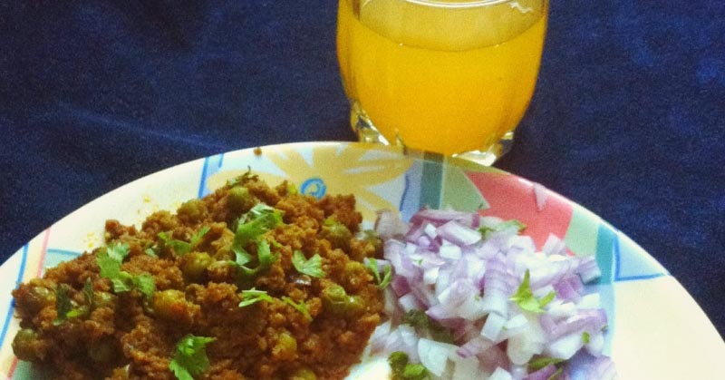 Mutton Keema Pao 