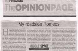 My Article in The hitavada