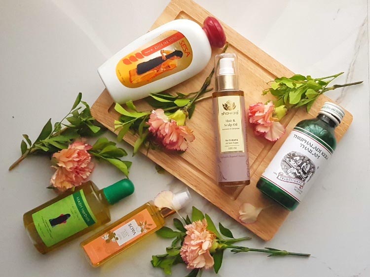 My Current Favourite Hair Oils + DIY Hair Oil | The Bombay Brunette