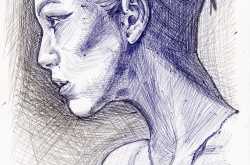 My Drawing - Keira Knightley