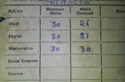 My Kindergarten Report Card :)